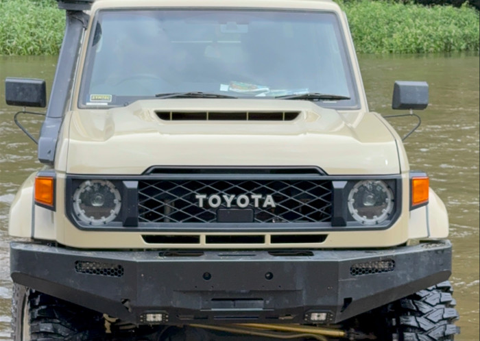 Toyota Landcruiser suspension